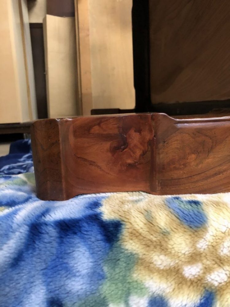 repair_01A 家具 脚のひび割れ修理後